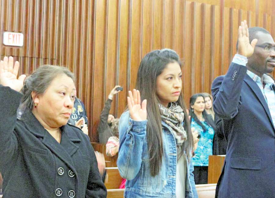 Naturalization ceremony yields 46 new Americans