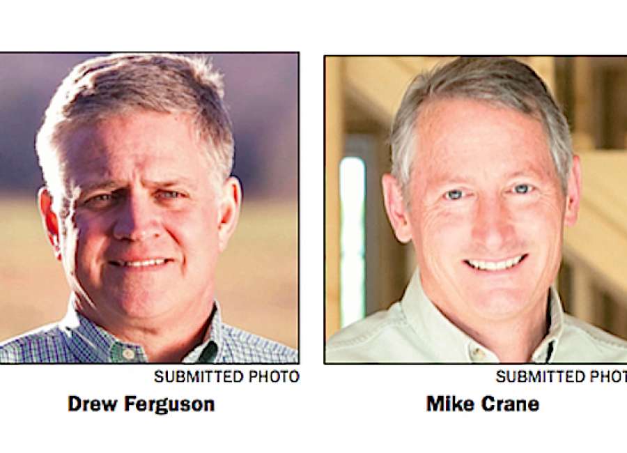 Crane, Ferguson spar over campaign ads