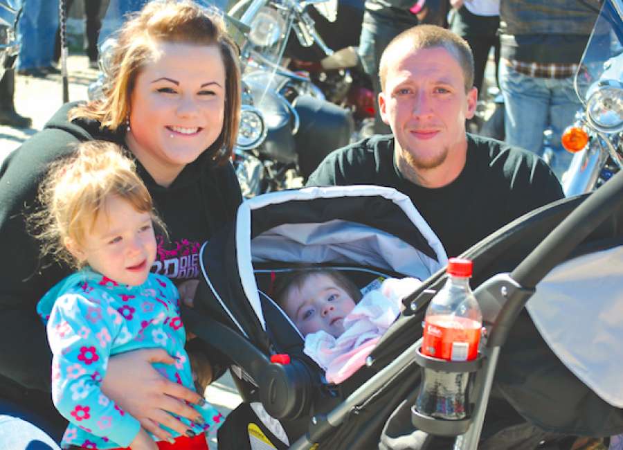 Eatery, club hosts ride for sick child