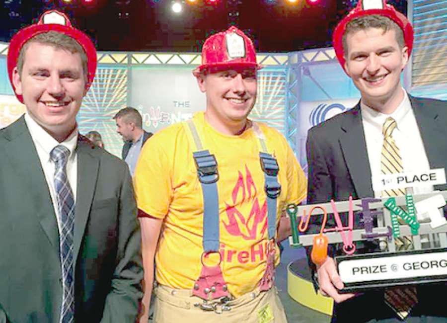 Fire HUD takes first place at Ga. Tech Inventure Prize