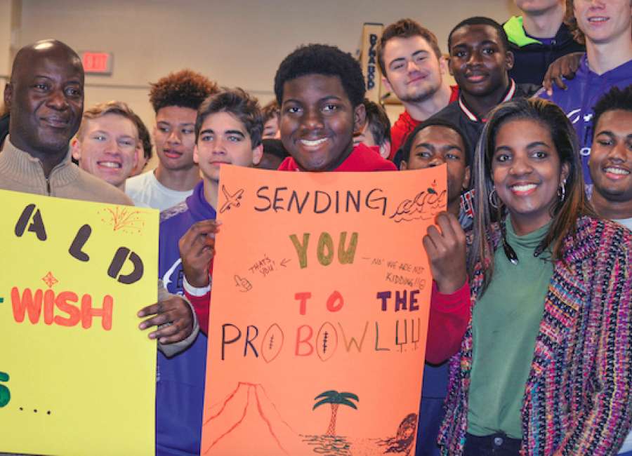 Leukemia patient headed to Pro Bowl