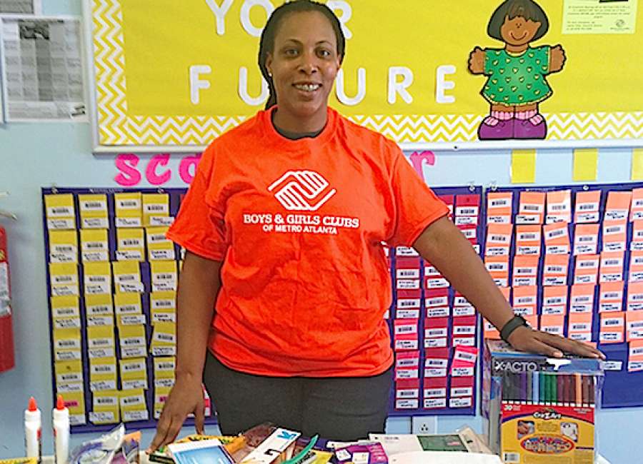Teachers donate school supplies to Boys & Girls Clubs