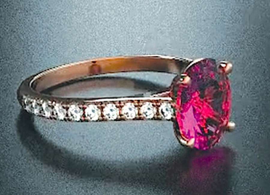 The many colors of love: Engagement rings get a makeover