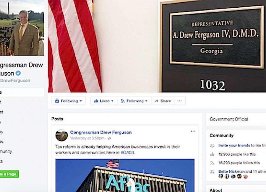ACLU scolds Ferguson for blocking, deleting constituents