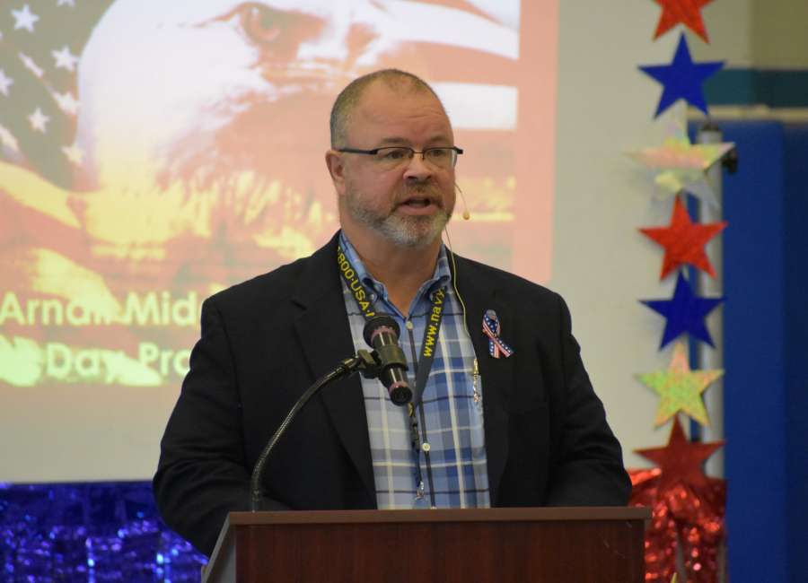 Arnall Middle School holds Veterans Day program