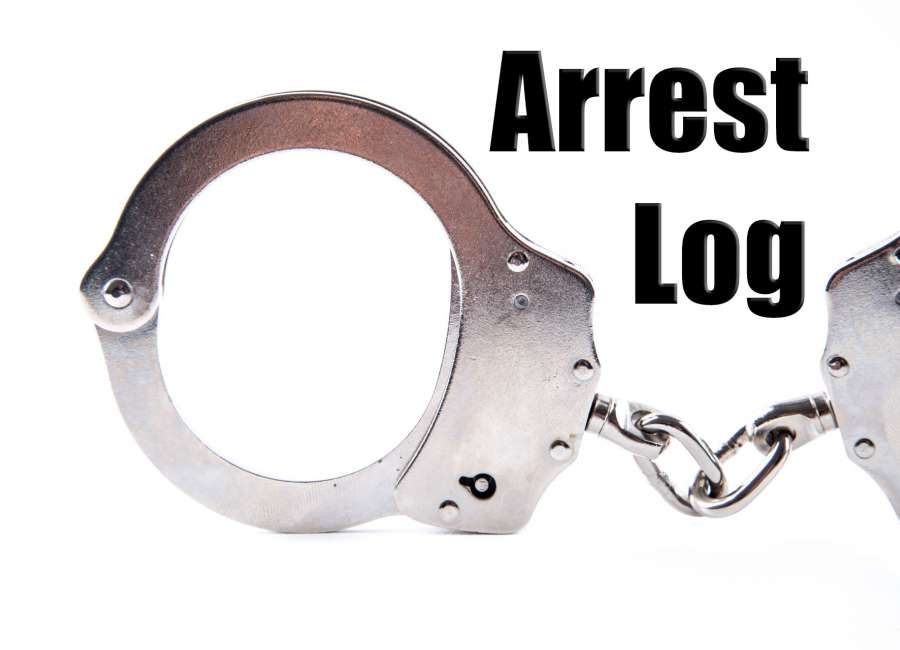 Arrest Log: Aug. 30 – Sept. 5