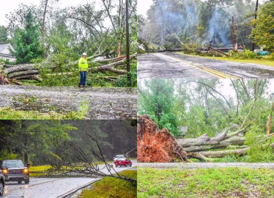 As conditions worsen, officials urge citizens to stay inside