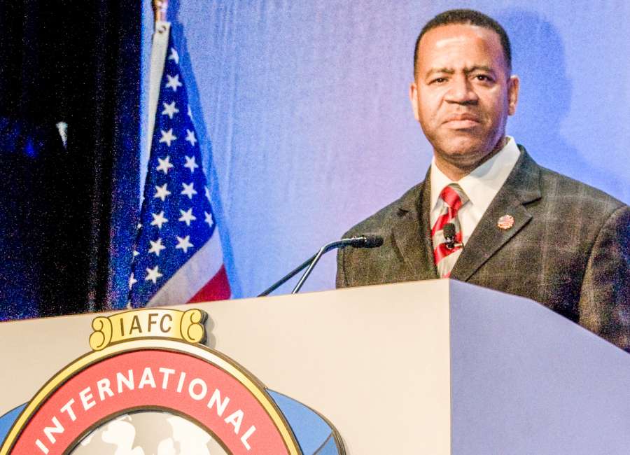Atlanta fire chief who spoke in Newnan gets day in court