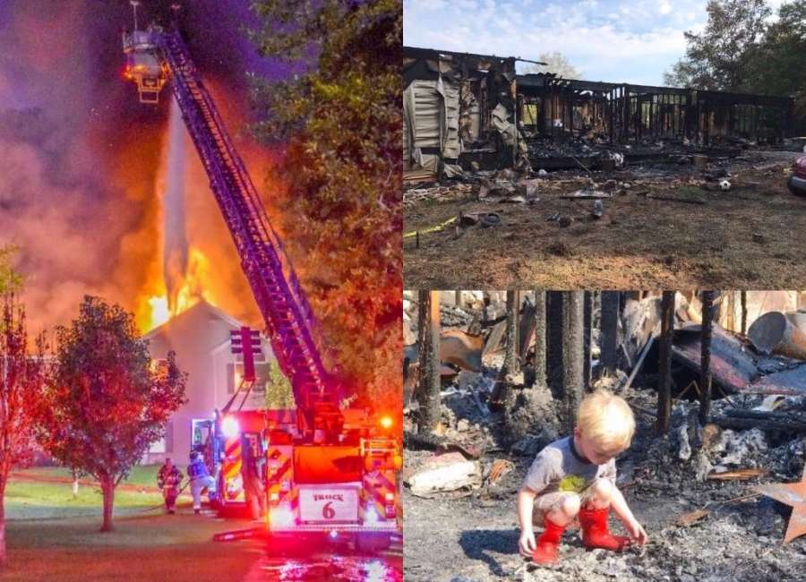 Babysitter hailed a hero by house fire victims