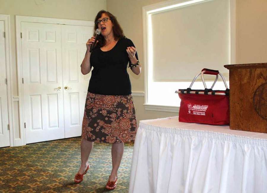 Bestselling author shares experience of writing career
