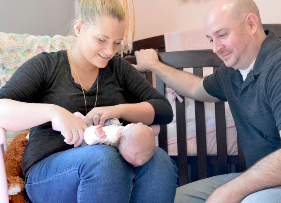 Born with rare Trisomy 18, Georgia Minor is a fighter