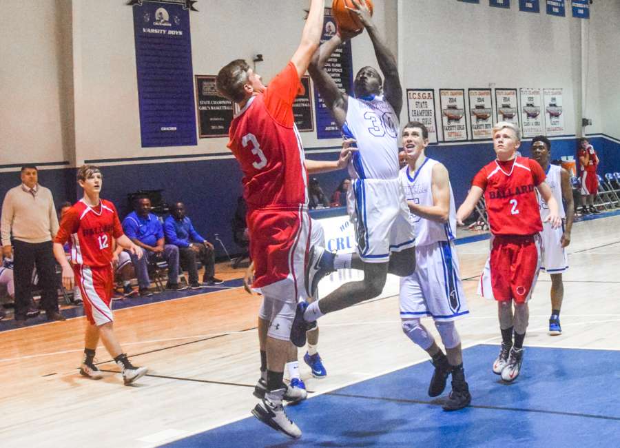 Central sweeps Ballard in Christmas Tournament opener
