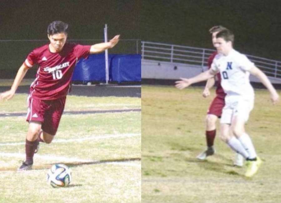 Cheng, Crow receive top soccer honors