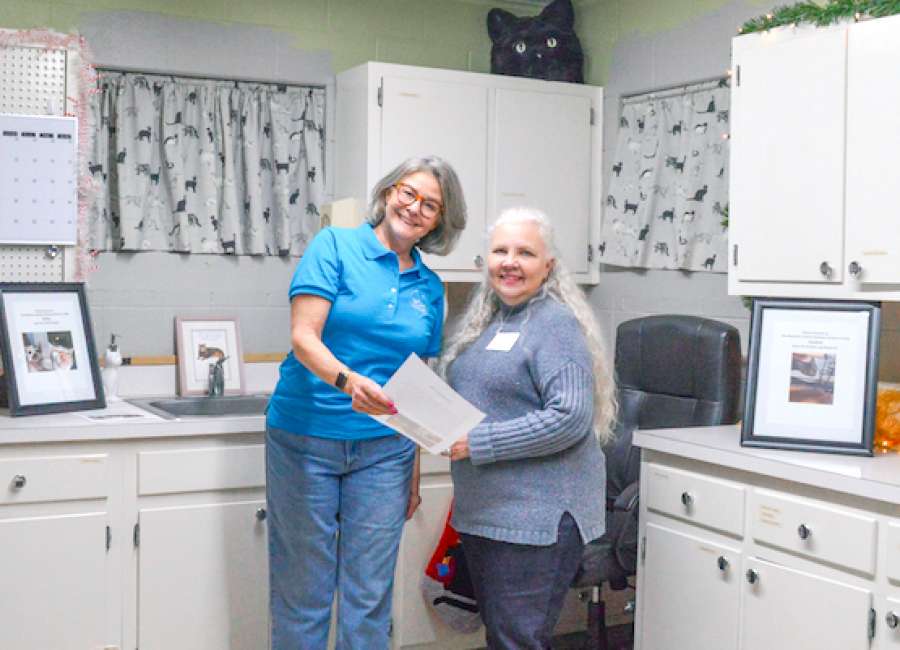 Donors get peek at humane society
