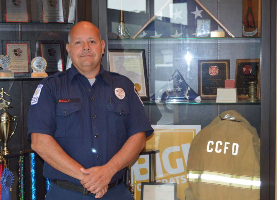 Firefighters heating up local kitchens