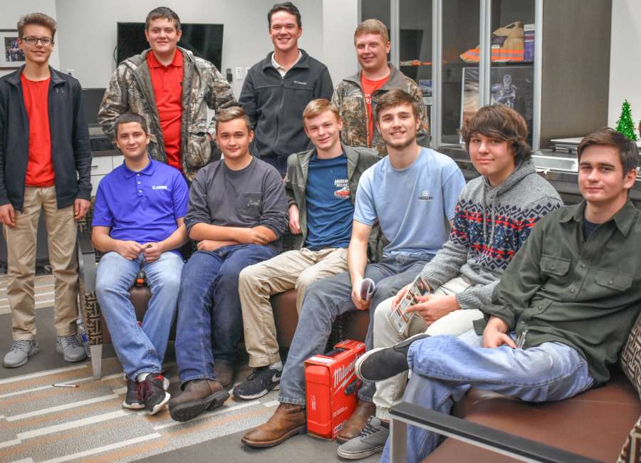 German-style party thrown for apprentices in local program