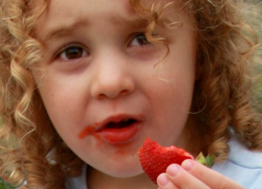 Get children to eat fruit, vegetables