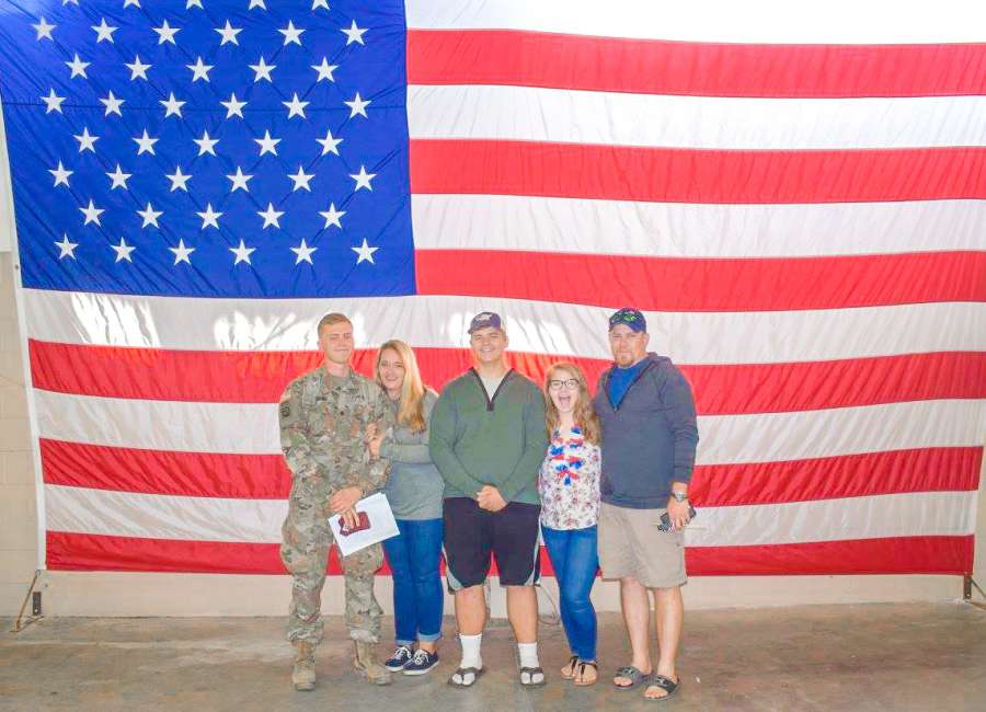 Hand comes home after dangerous mission in Iraq