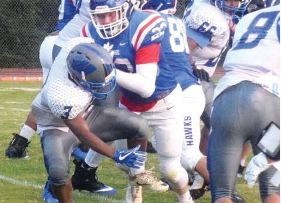 Hawks ruin Knights’ day, 42-0