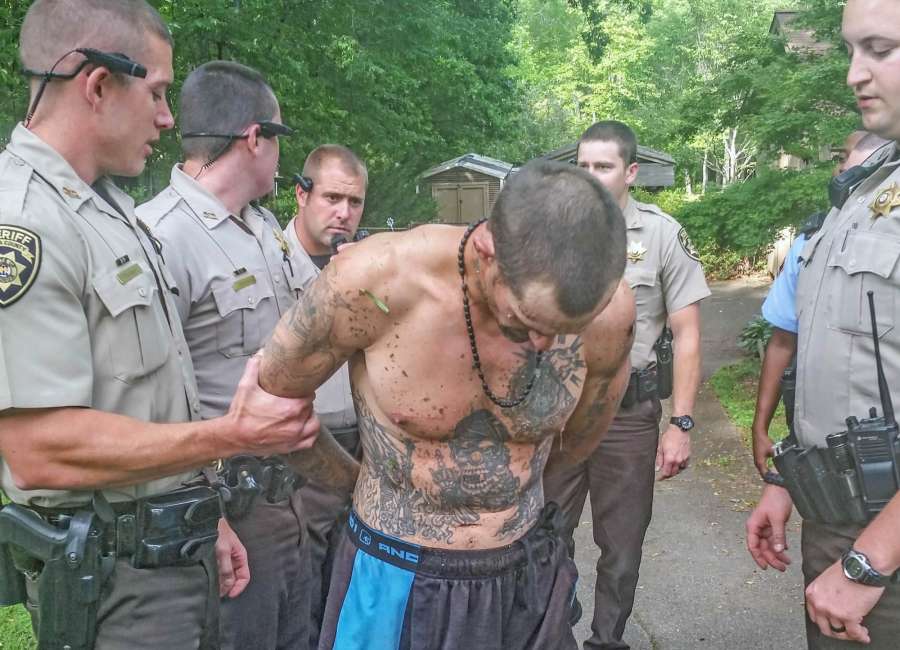 High-speed pursuit ends in foot chase, arrest