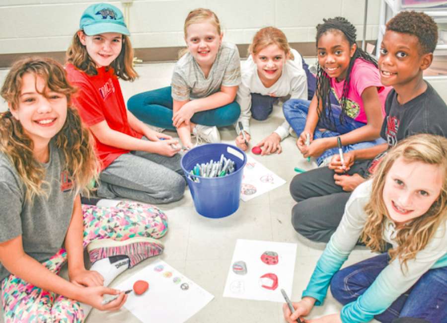 ‘Kindness Rocks’ a way for Brooks students to spread good cheer