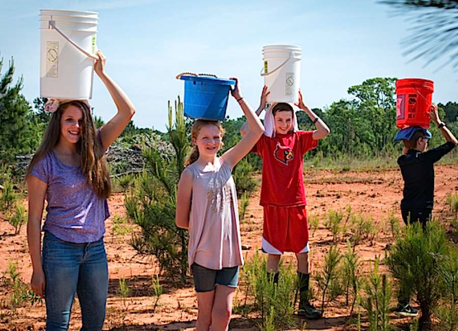 Konos students ‘Walk to Water’ for South Sudan
