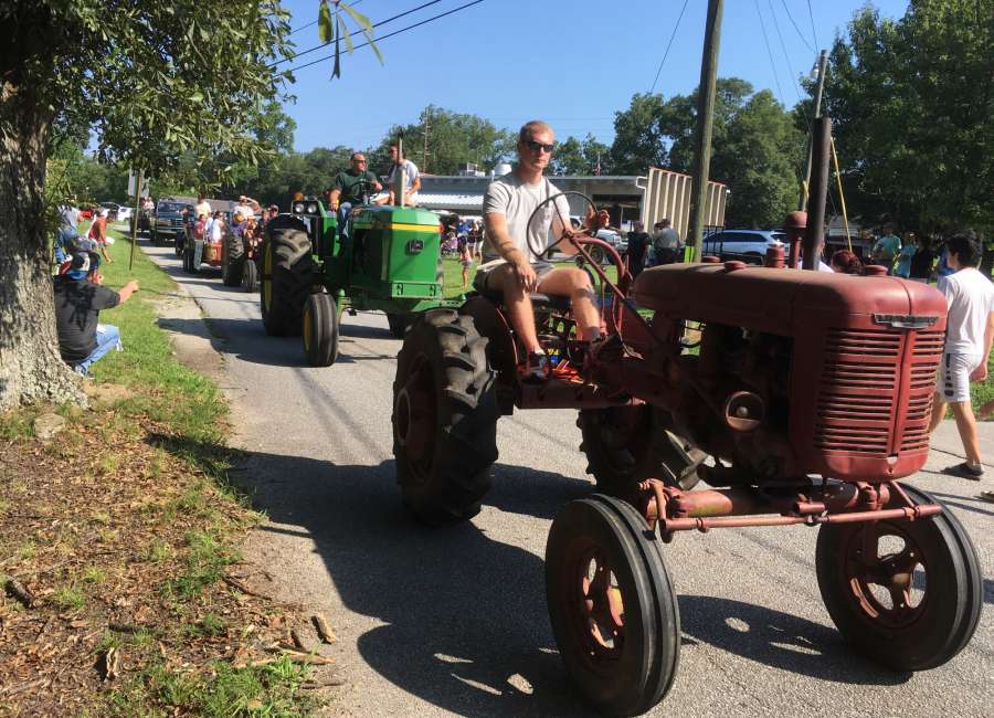 Large turnout for tractor fest