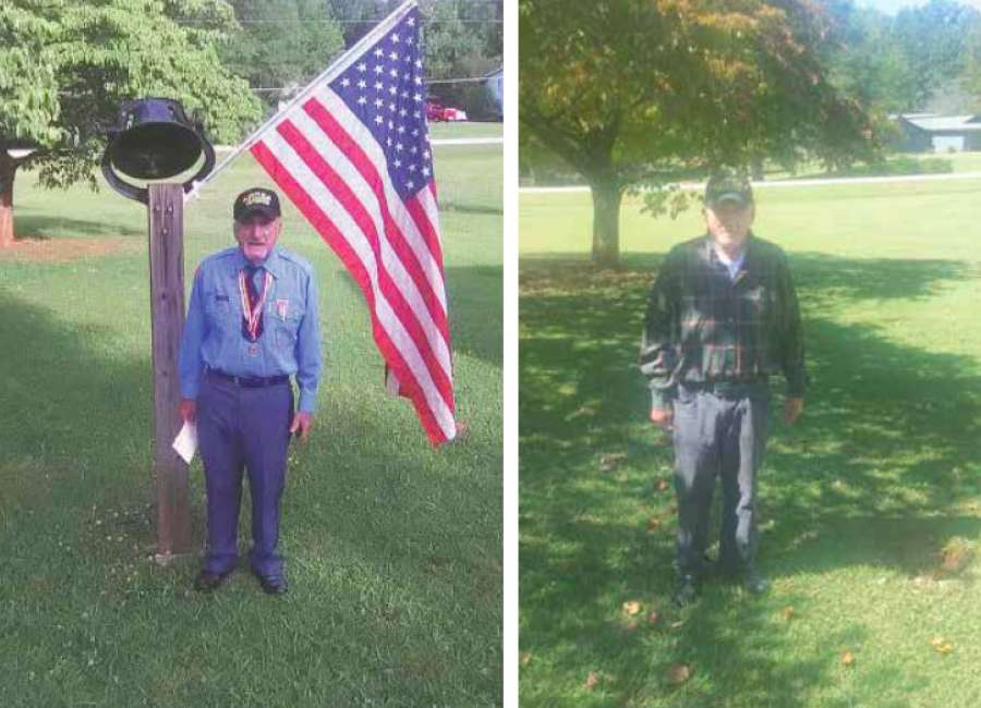 Local veteran robbed of military display