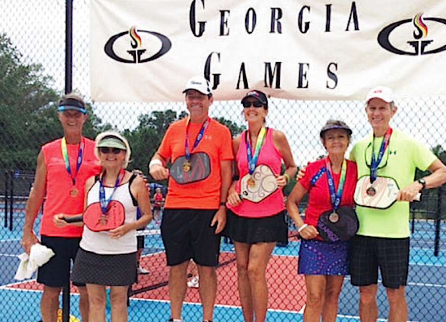 Locals bring home pickleball medals at Georgia State Games
