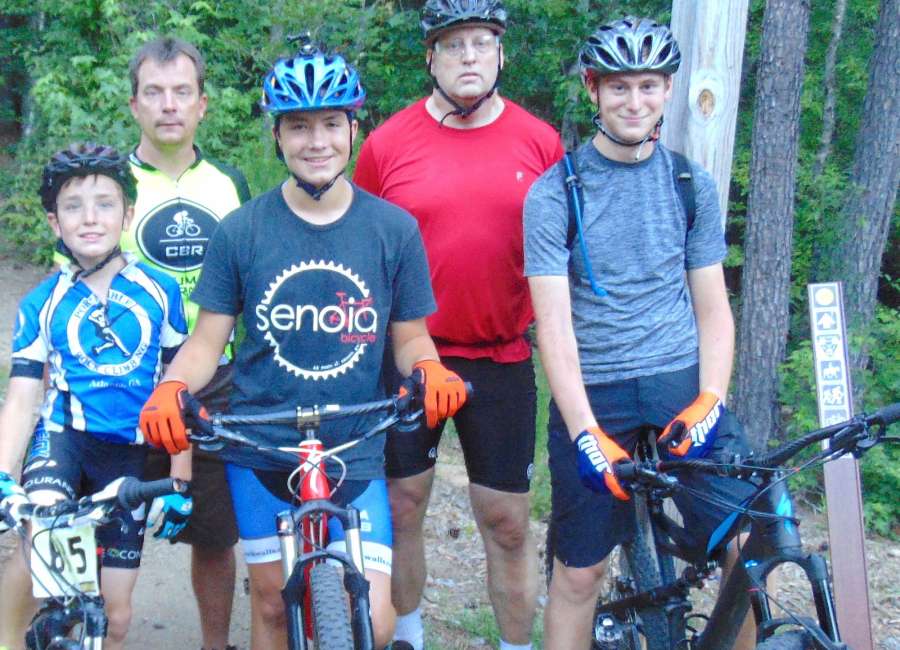 Mountain biking is a family affair