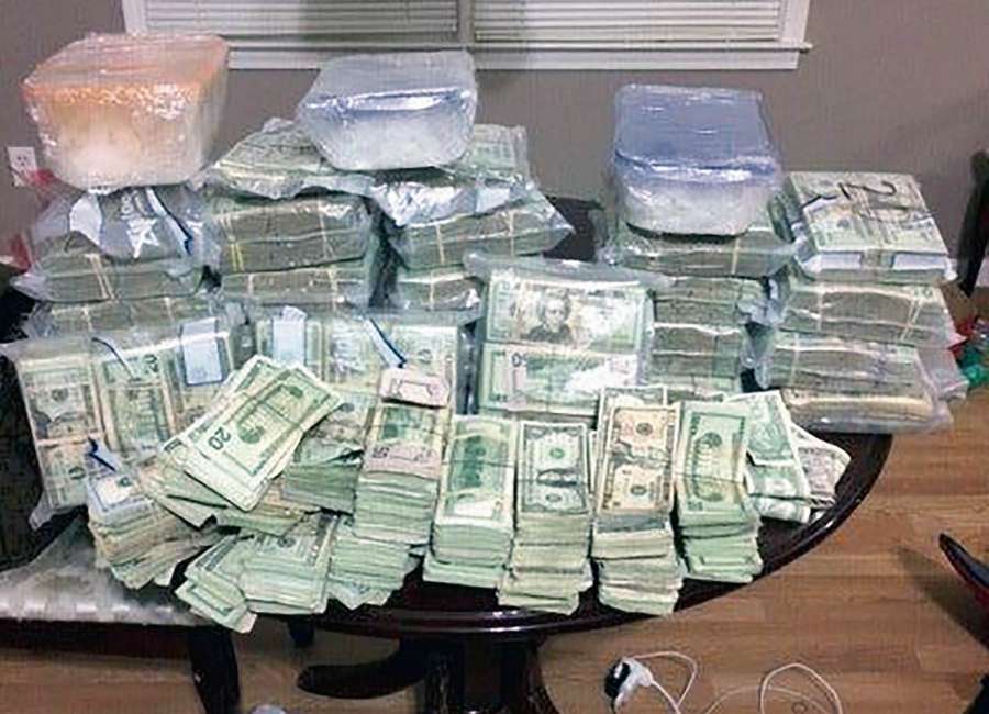 Nearly $750,000 in cash seized in meth bust