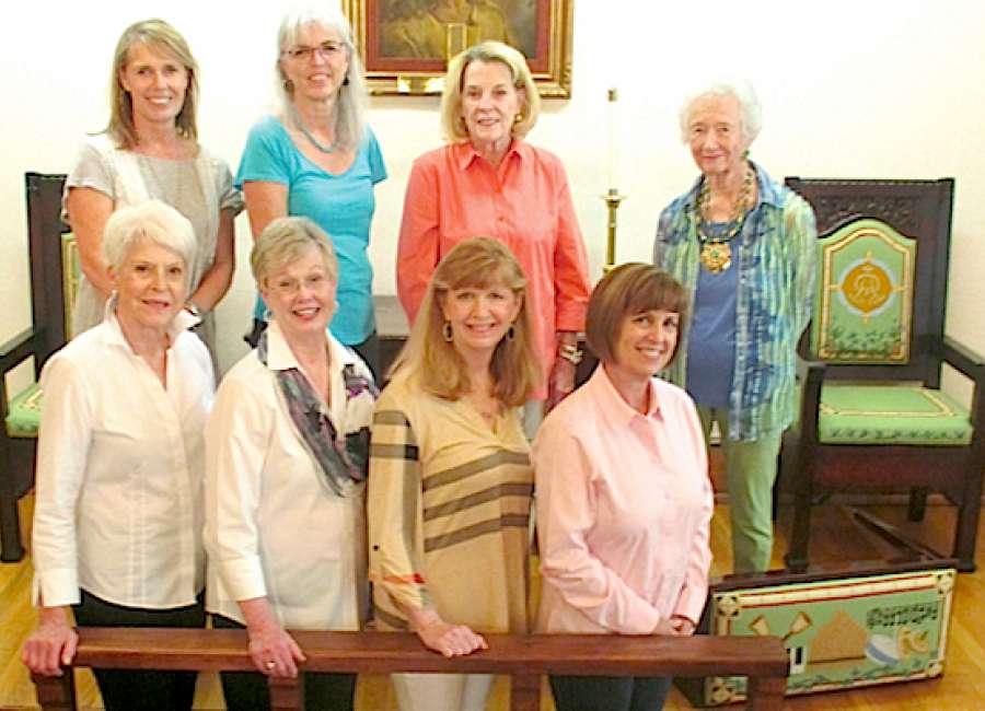 Needlework adds beauty to First Methodist chapel