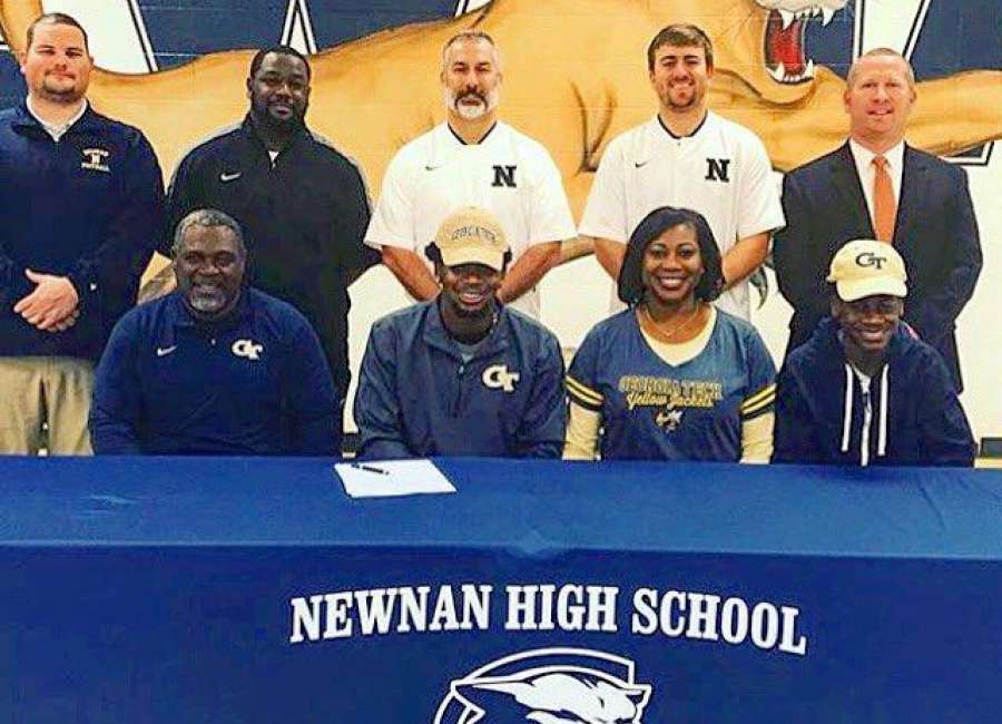 Newnan’s Peje Harris signs with Yellow Jackets