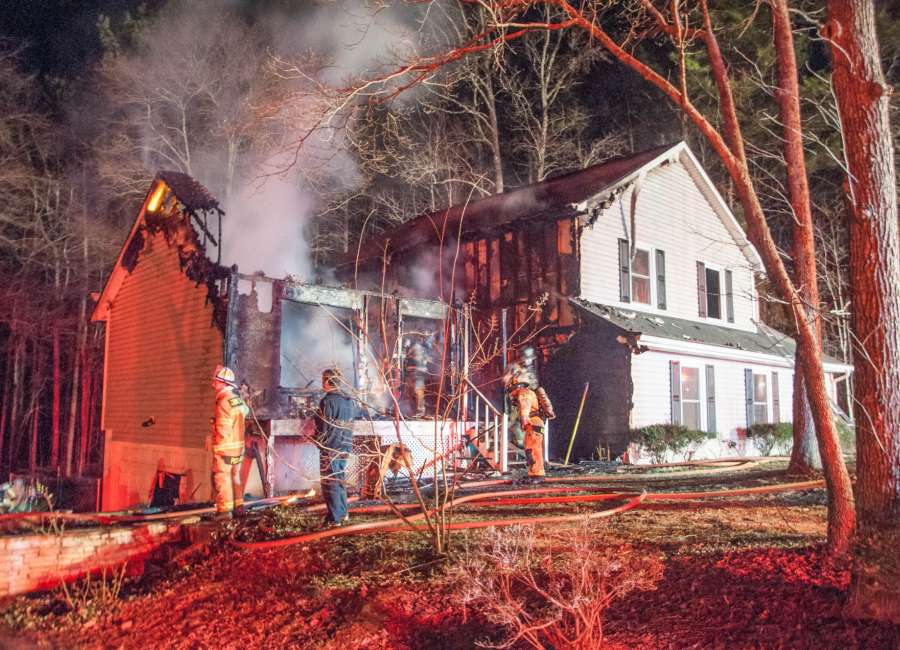 No injuries reported in house fire