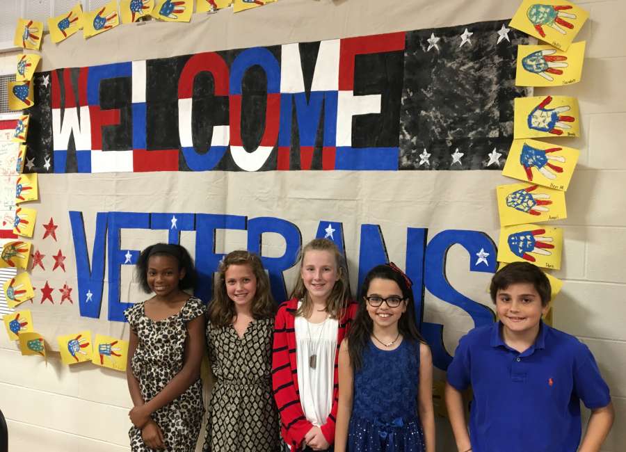 Northside Elementary salutes veterans