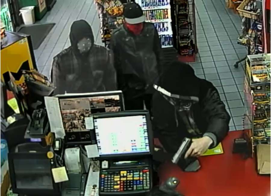 Police searching for suspects in armed robbery
