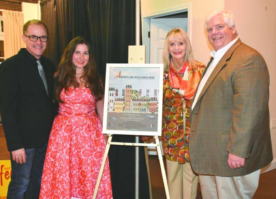 Premiere held for “Artists Are Welcomed Here”
