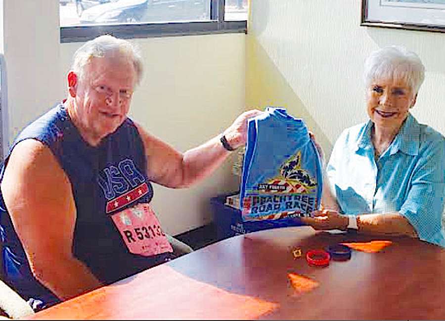 Ricky Marchman runs Peachtree Road Race race for friend
