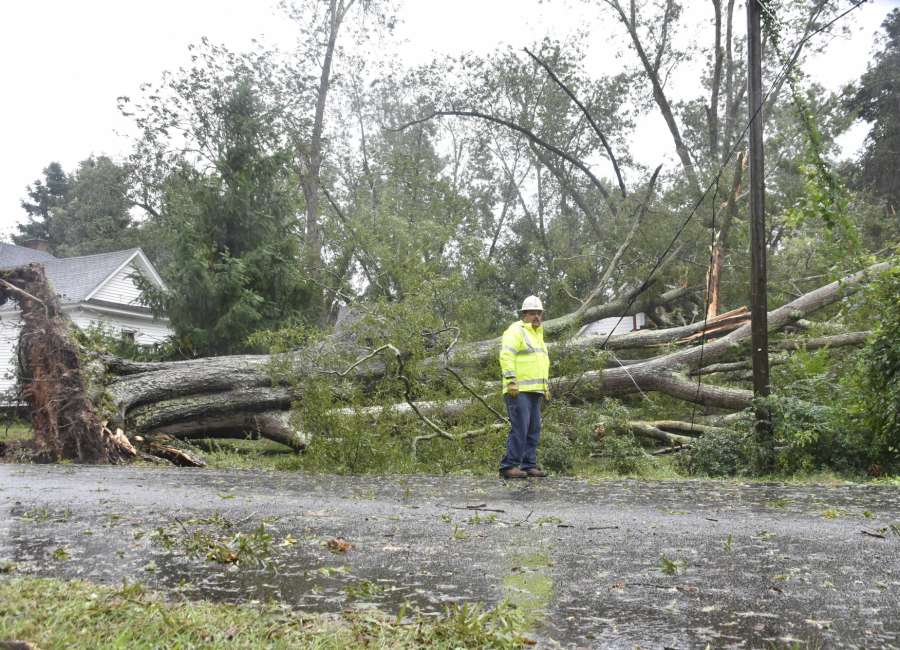 School System Assessing Storm Damage