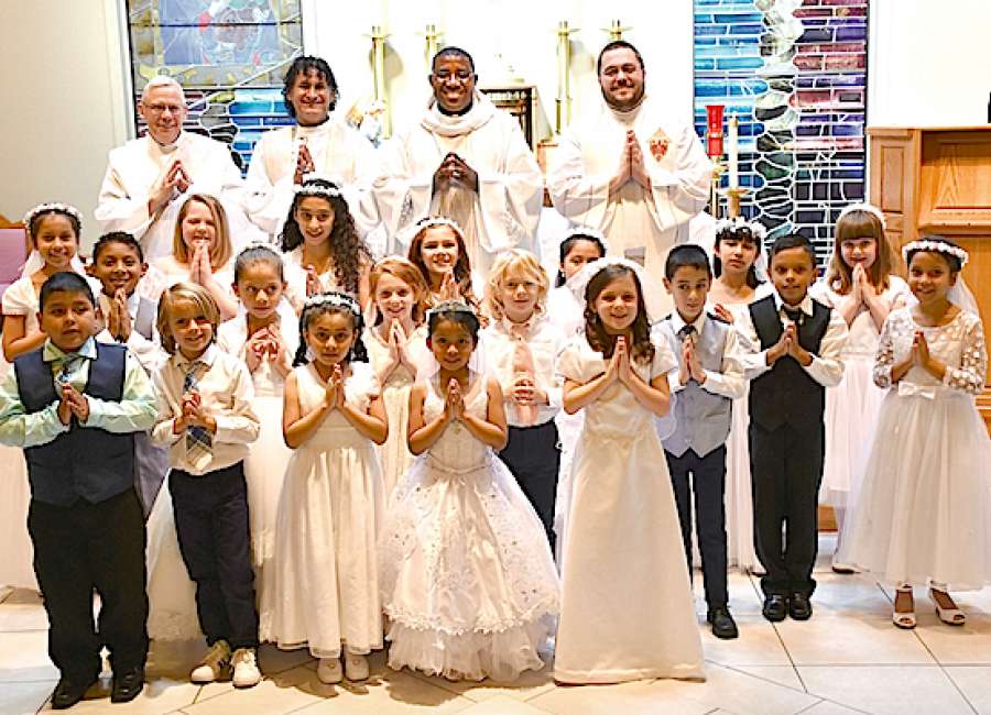 St. George children take First Communion