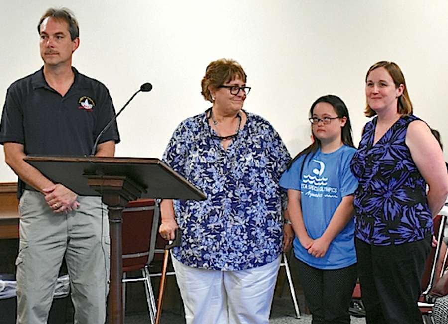 State Special Olympics honorees recognized