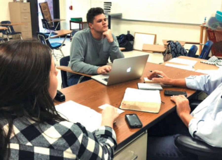 Students build leadership skills while helping community