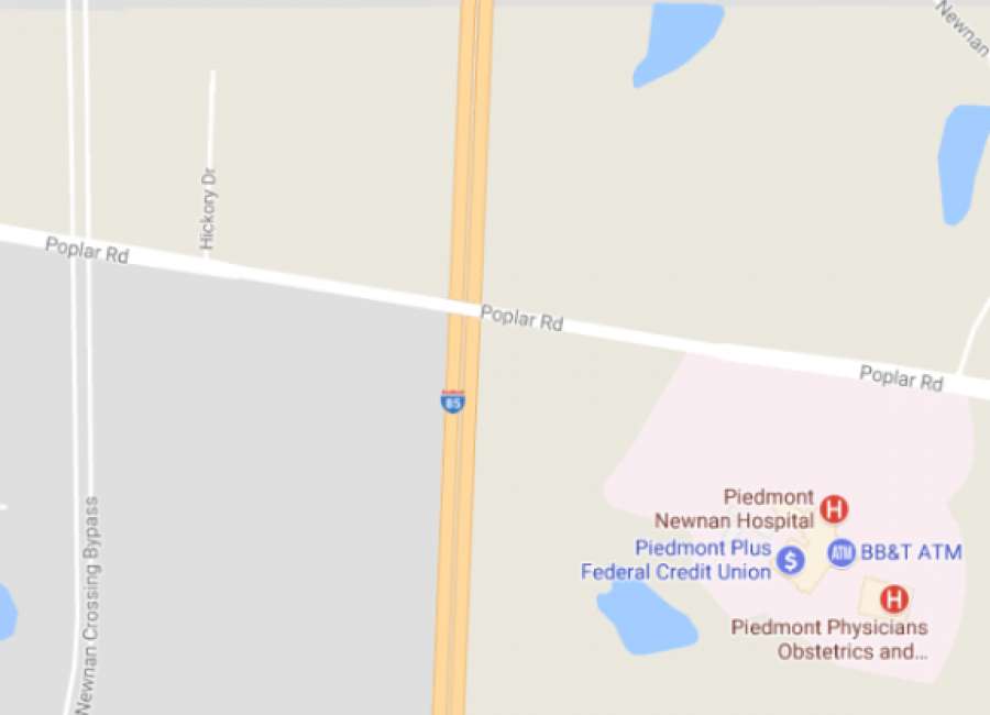 Traffic Shift at Poplar Road Interchange