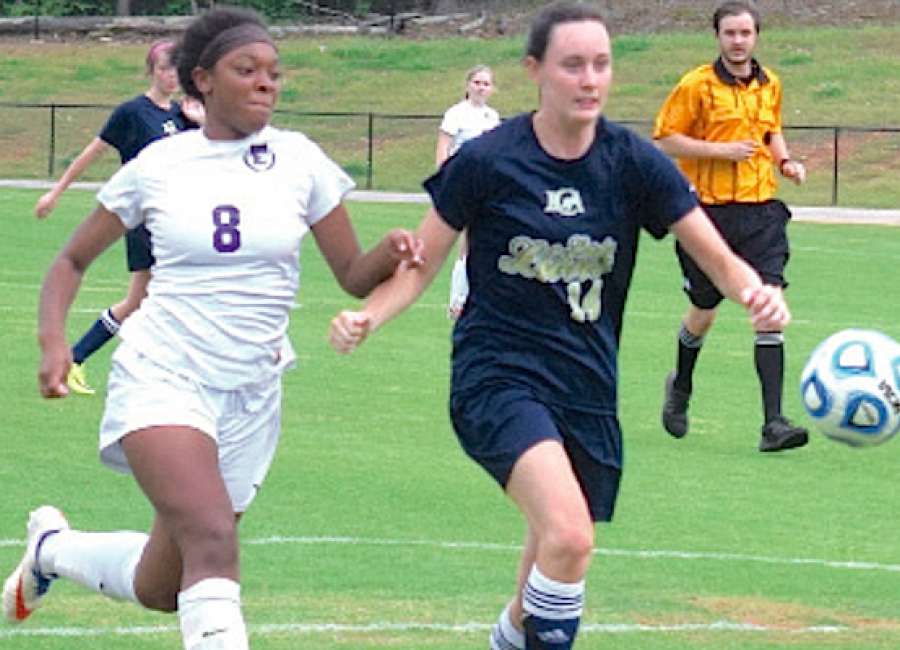 Trinity wins battle of Lady Lions, 9-1
