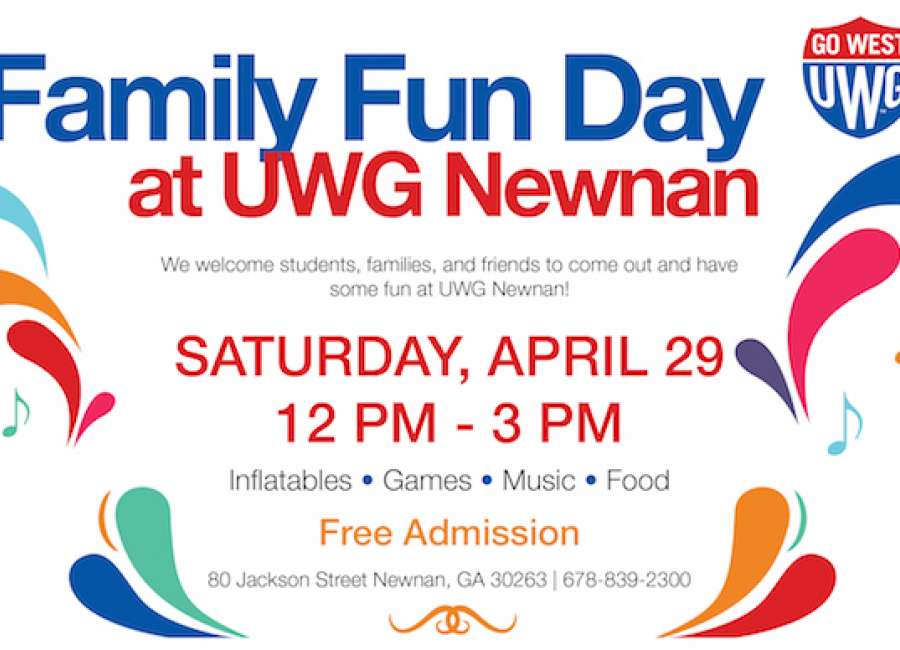 UWG-Newnan’s Family Fun Day is Saturday