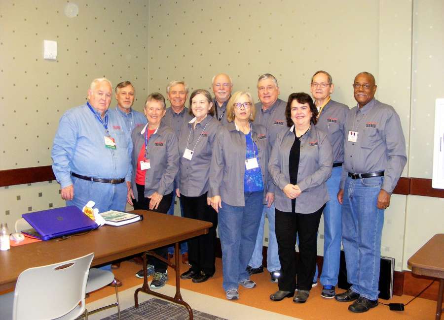 AARP volunteers help with tax preparation
