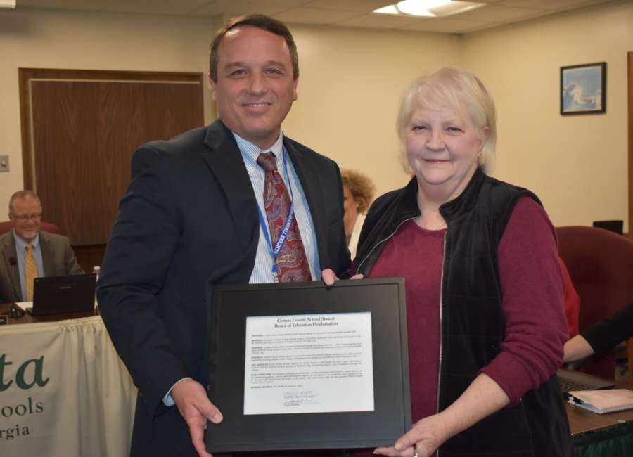 Arnall teacher praised by school board for saving student