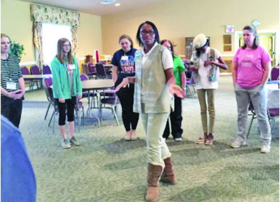  Brooke Pearson receives Girl Scout Gold Award