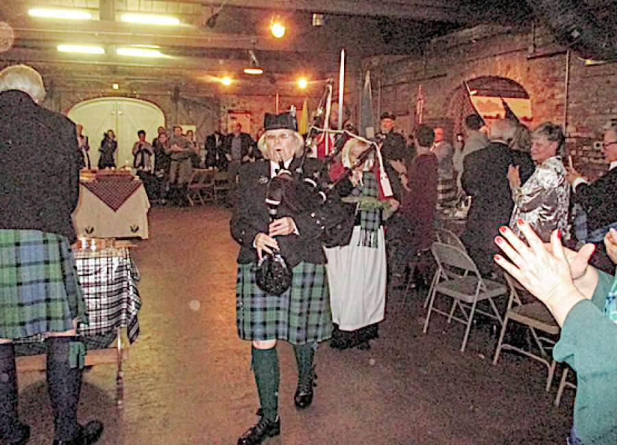 Burns Supper celebrates Scottish heritage, ties