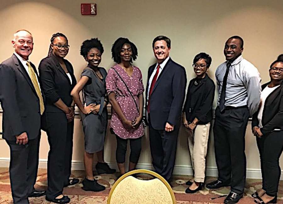 Butler speaks to Jobs for Georgia Graduates students